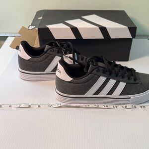 Adidas Men's Charcoal and White Sneakers, new with Tags